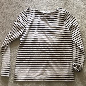JCrew long sleeve stripped shirt